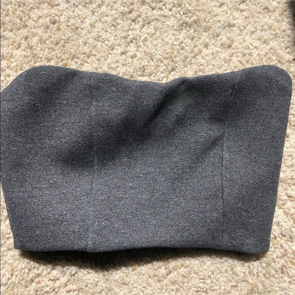 Urban outfitters simple grey tube top